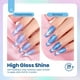 thumbnail image 4 of Set de esmaltes de uñas Beetles Pearl Gel, 6 colores, ojo de gato, holográfico, 4 of 7