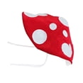 thumbnail image 2 of Sombrero de hongo, accesorio divertido, gorro de fiesta cómico para juego de rol, bar, pub, cosplay Rojo, 2 of 8