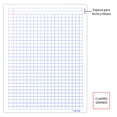 thumbnail image 2 of Cuadernos Cosidos Profesional Ferrini Libreta 100h 8 Pack Cuadro Grande, 2 of 3