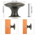 thumbnail image 4 of 12pcs Vintage Knobs Cabinet Handles Zinc Alloy Drawer Hand Pulls Replacement Furniture Cupboard Closet Door Hardware DIY Knobs, 4 of 9