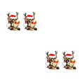 thumbnail image 1 of Destyer 2piece Stable Fixed Reflective Magnets For Car No Damage And Easy To Apply Christmas Decorations Deer 2Set, 1 of 6