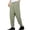 Olive Green, variant on Wyobmus Men's Closed Bottom Pants Baggy Plus Size Casual Pants Solid Color Drawstring Pockets Lounge Trousers Olive Green