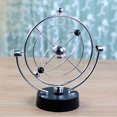 thumbnail image 3 of Bola de equilibrio de acero adorno de péndulo de ciencia física, 3 of 6