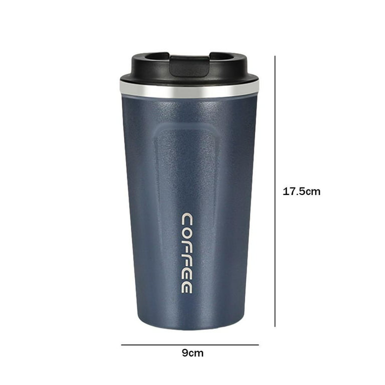 1pc 17oz Stainless Steel Insulated Coffee Mug With Handle, Double Wall  Vacuum Travel Mug With Slide Lid, Shop The Latest Trends