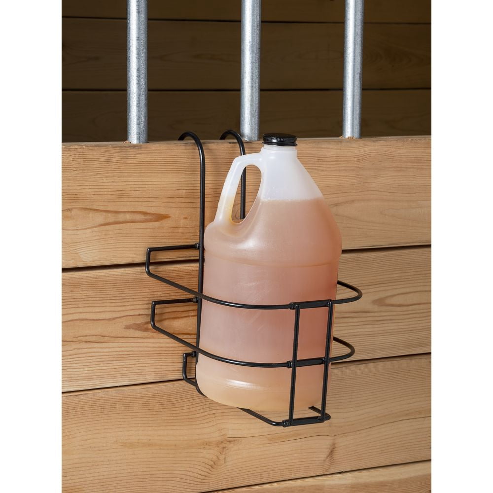 Tough1 Collapsible Bottle Holder – Wide Quart For Stalls & Fences | Foldable Spray Holder