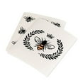 thumbnail image 3 of Abbott Collection 84-ASD-AB-11 S/2 Bee Dish Cloth-6.5x8 L, 6.5" x 8", White/Black/Yellow, 3 of 4