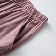 thumbnail image 5 of UAMVSH Modal Pajama Shorts for Women Basic Loose Fit Lounge Shorts Soft Elastic Waist Drawstring Pj Bottoms Summer Thin Sleep Shorts, 5 of 7