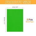 thumbnail image 2 of 5 Pcs Feuilles de Plastique Rétractable, 8x12 Pouces, Vert, 2 of 6