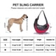 thumbnail image 3 of Bolsa para mascotas, bolsa de transporte ajustable para perros, bolsa de mensajero de malla transpirable para perros y gatos, mochila de transporte adecuada para el metro, caminatas,, 3 of 4