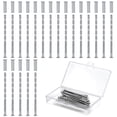 thumbnail image 1 of Apuakthei 20 juegos de tornillos para manijas de puertas M3, tornillos de fijación para manijas de puertas y manguitos para fijar manijas de puertas, cerraduras, gabinetes huecos, cerraduras de, 1 of 7