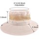 thumbnail image 3 of Sombrero para el sol para mujeres/hombres, sombrero de pesca con protección UV Upf 50+, sombrero de cubo de ala ancha, 3 of 3