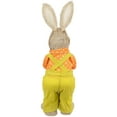 thumbnail image 6 of Northlight Standing Boy Rabbit with Carrot Easter Figure - 16" - Orange and Green, 6 of 6