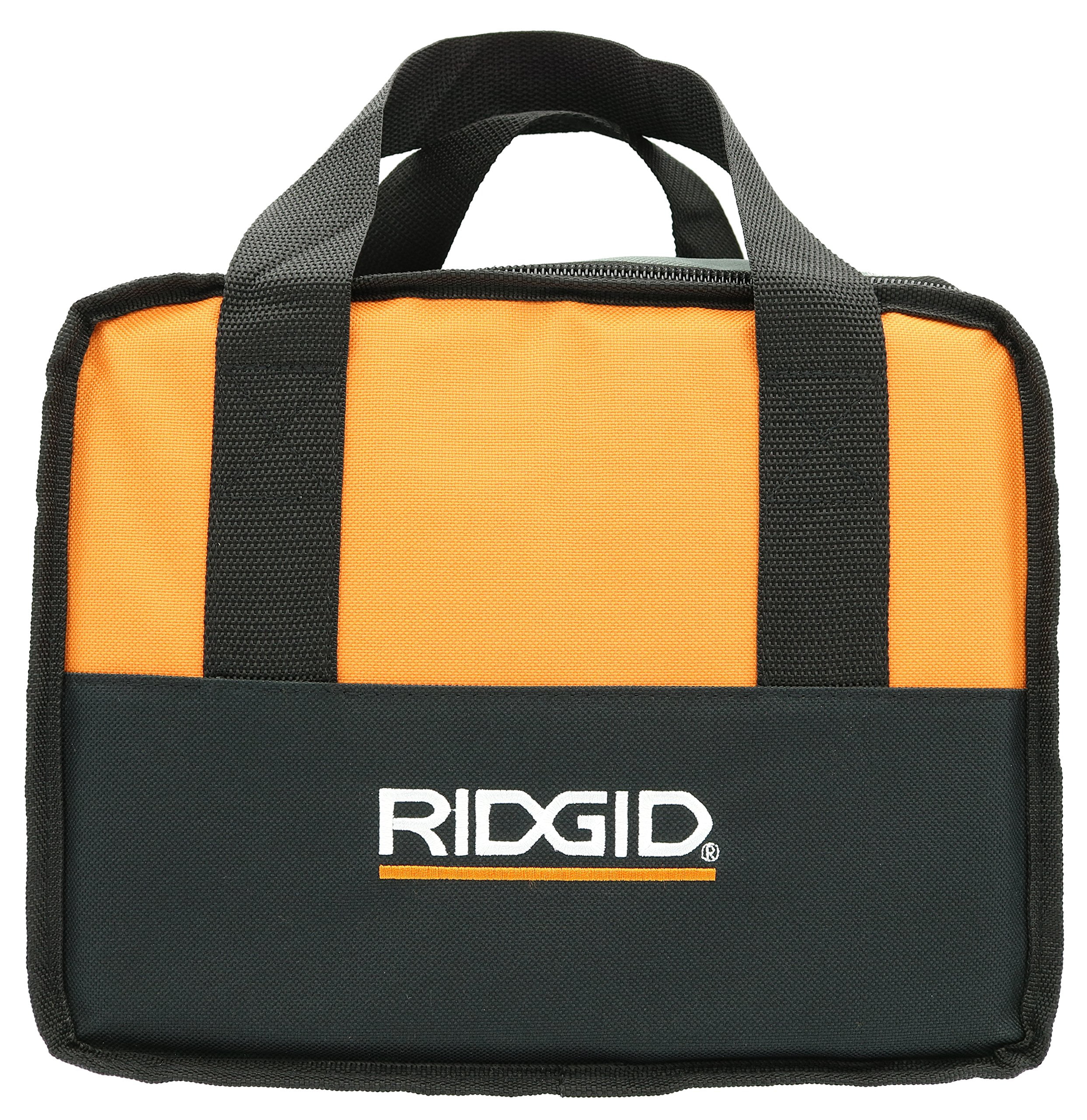 RIDGID Soft Sided Heavy Duty Canvas Contractor's Tool Bag Size 11" x 8" x 6" 