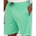 thumbnail image 3 of Real Essentials 4 Pack: Men's 7" Athletic Running Quick Dry Mesh Shorts with Zipper Pockets (Available in Big & Tall), 3 of 6