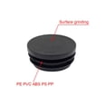 thumbnail image 3 of Tapón de plástico Suiwotin redondo negro de 32 mm, 4 piezas, 3 of 7