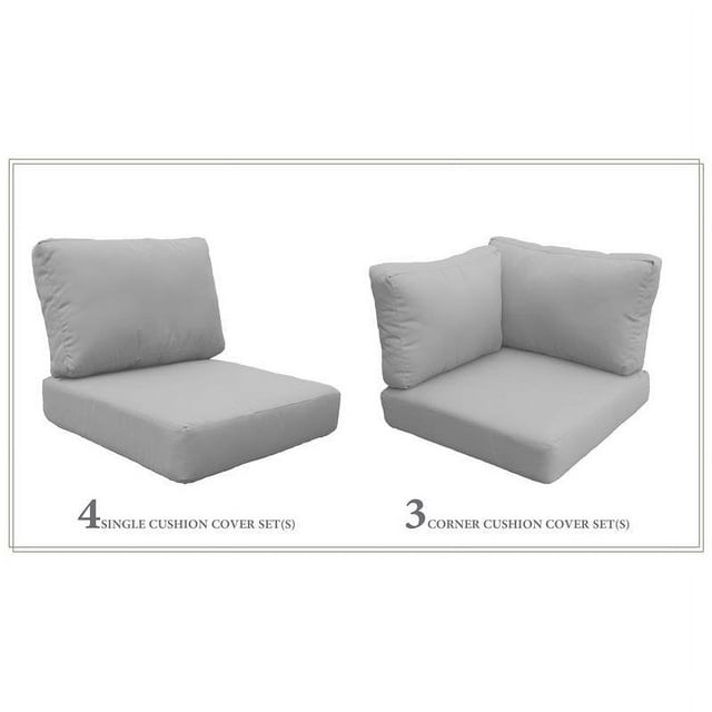 Coussin Haut pour VENICE-08i en Gris