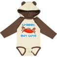 thumbnail image 3 of Inktastic Crabby but Cute Boys or Girls Long Sleeve Baby Bodysuit, 3 of 5