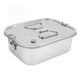 thumbnail image 5 of Fiambrera de Acero Contenedor inoxidable de Almacenamiento de Alimentos Fiambrera A Prueba de Fugas Caja para Sándwiches de Ensalada para Adultos y Niños,, 5 of 7