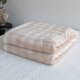 thumbnail image 1 of Manta Grande De Felpa, Suave Algodn, 119 X 200 Cm, Diseo Reversible, Acogedora Para La Cama O La Sala De Estar, Paquete De 1, Beige, Ukhbmc, 1 of 8