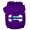Purple, variant on Pet, Dog Cat Hoodie Screen Printed, "Bone Shaped Finland Flag"