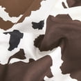 thumbnail image 2 of 6-Piece Brown & White Cowhide Comforter Set Queen Size, 2 of 6