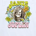 thumbnail image 3 of Janis Joplin -  Butterfly And Flowers - Toddler And Youth Short Sleeve Graphic T-Shirt, 3 of 5