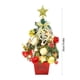 thumbnail image 3 of Mini árbol de Navidad de 50 cm, con luces, ideal para escritorio, decoración de festivales, escaparate, funciona con pilas, luces LED, pino artificial, decoración del hogar, escritorio de, 3 of 9