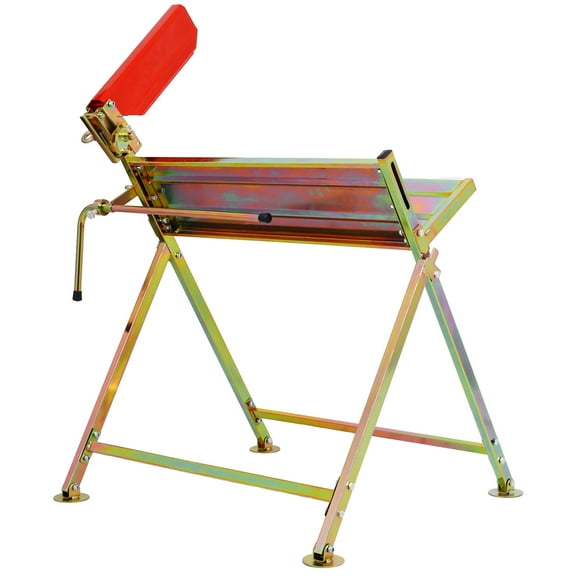 CQSXDA Saw Horse with Chainsaw Holder, Heavy Duty Sawhorses, Collapsible Log Heavy Duty Sawhorse for Log Cutting Firewood Cutting, Log Holder for Chainsaw Cutting