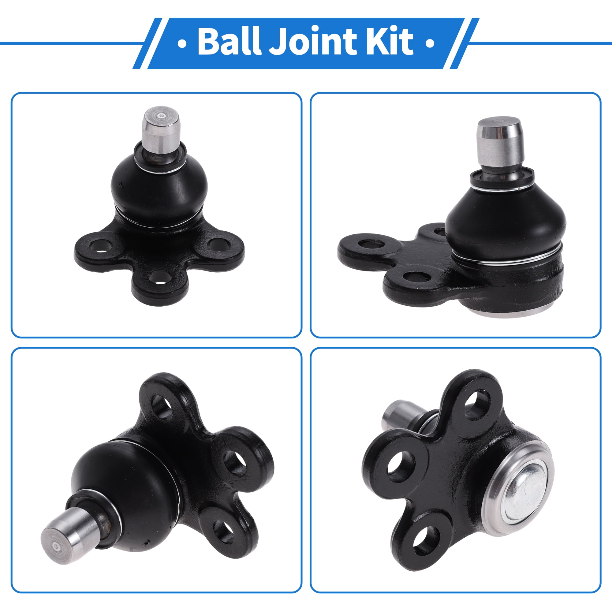 Unique Bargains 2 Pcs Front Upper Ball Joints for Buick Encore 2013-2022 Suspension Ball Joint Kit No.MS50563/BJ55095XL/95017034/95907943/95916024/95952907