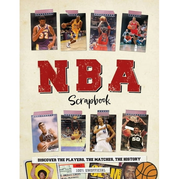 NBA Scrapbook, (Hardcover)