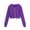 Purple, variant on Spring Tops for Women Womens Tops Plus Size Fall Clothes Women's Zip Up Hoodies Sweatshirts Clothes Teen Girl Fall Casual Drawstring Jackets with Pockets Overcoat Blue S
