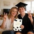 thumbnail image 5 of 2026 Graduation Card with Black Graduation Hat Design, Inspirational Message for High School College Grads, 1-Pack with Envelope, 5 of 7