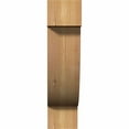 thumbnail image 2 of 4"W x 12"D x 16"H Alpine Rough Sawn Corbel, Western Red Cedar, 2 of 9