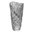 thumbnail image 1 of Florero Home Trends Vidrio Espiral Negro, 1 of 3