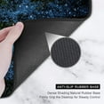 thumbnail image 4 of Large Mouse Pad, Full Desk XXL Extended Gaming Mouse Pad 35" X 15", Waterproof Desk Mat with Stitched Edges, Non-Slip Laptop Computer Keyboard Mousepad for Office and Home, Night Sky Design, 4 of 5