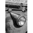 thumbnail image 2 of Hopkins, Cindy Miller 23x32 Black Ornate Wood Framed with Double Matting Museum Art Print Titled - USA-Colorado Rusty old vintage truck Headlight detail, 2 of 4