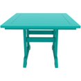 thumbnail image 6 of Portside 5-Piece Square Table and Seashell Adirondack Chair Dining Set, 6 of 9