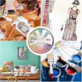 thumbnail image 5 of Disque Cercle Couleur Roue, Guide d'Apprentissage Mélange de Peinture Outil d'Enseignement Artistique Roues, 5 of 5