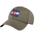 thumbnail image 5 of Colorado Flag Baseball Cap – Embroidered Colorado State Hat for Outdoor Pride (NavyBlue), 5 of 10