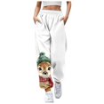 thumbnail image 1 of WEAIXIMIUNG Pantalons pour Femmes avec Poches Pantalons de Pâques pour Femmes, 1 of 4