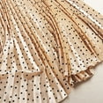 thumbnail image 5 of haxmnou women long skirts elastic waist pleated maxi skirts beach boho vintage summer beige xl, 5 of 6