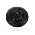 thumbnail image 4 of Black Decor Ceiling Cover Plate Chandelier Plate Hook Ceiling Light Canopy Hook Embossed Pattern Pendant Lighting Accessories, 4 of 4