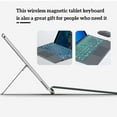 thumbnail image 4 of ZheElen Replacement for Microsoft Surface Pro3/4/5 Tablet Bluetooth Wireless Magnetic Ergonomic Keyboard, 4 of 8