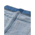 thumbnail image 4 of KIDSCOOL SPACE Jeans Mode pour Filles, Coupe Ajustée, Trous Déchirés, Paillettes Roses et Étoiles, Bleu, 3-4 Ans, 4 of 5