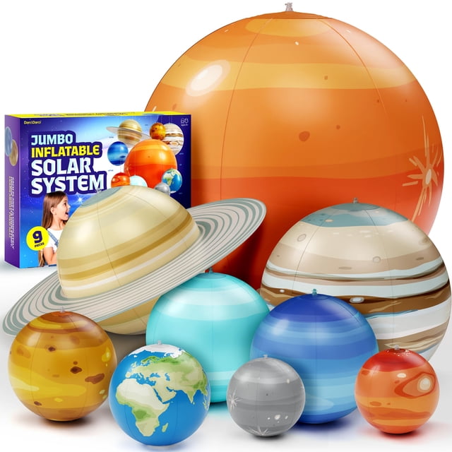 Planetas inflables del sistema solar para niños Dan&Darci