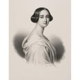 thumbnail image 2 of Isac Wilhelm Tegner 12x14 Black Ornate Wood Framed Double Matted Museum Art Print Titled: Baroness Augusta Blixen -Finecke (1849 - 1949), 2 of 5