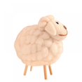 thumbnail image 3 of Creative Sheep Doll Wool Felt Home Props Christmas Decoration Little Sheep Kids Wool Felt Doll Toy, 3 of 3