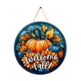 thumbnail image 2 of VOAVEKE Window Privacy Film,Window Film Decorative,Round Wooden Door Pendant, 2 of 7