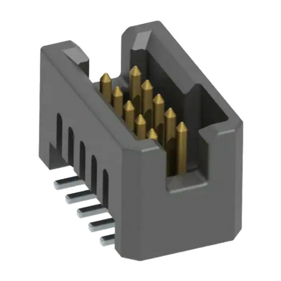 TFM-105-02-L-D Connector Header Surface Mount 10 position 0.050 (1.27mm), RoHS