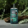thumbnail image 5 of Dove Men+Care Moisturizing Body Wash for Men Eucalyptus + Cedar Oil Plant-Based Cleanser, 26 fl oz, 5 of 8